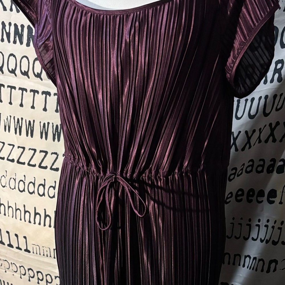 Purple and Black Ombrè Dress